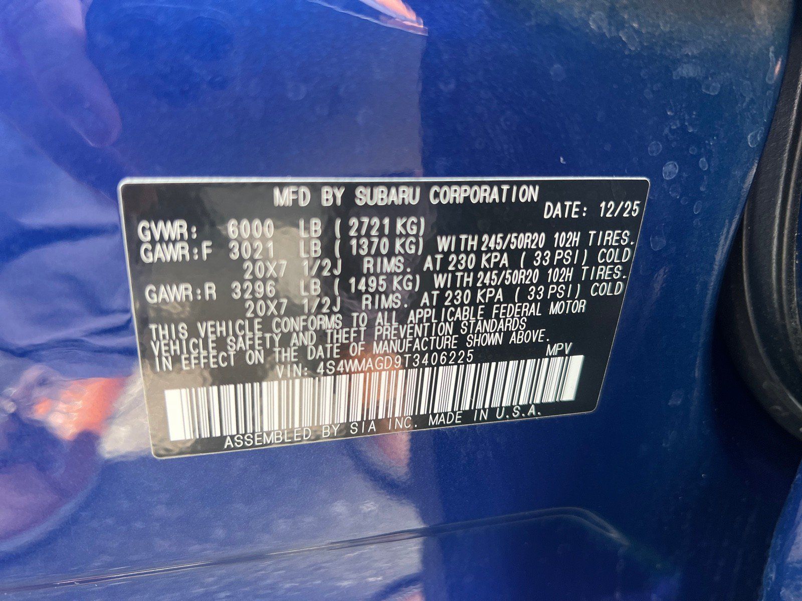 Used 2026 Subaru Ascent Limited AWD/4WD image 16