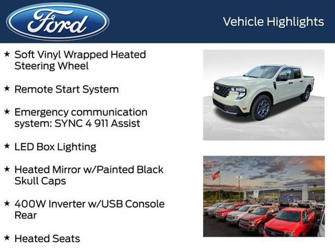 New 2025 Ford Maverick XLT w/ Equipment Group 301A image 8