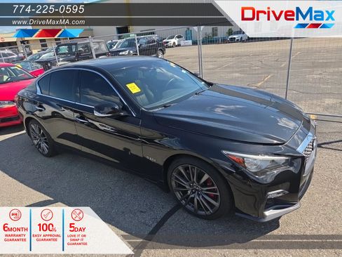 Used 2020 INFINITI Q50 Red Sport 400 w/ Proactive Package AWD/4WD image 1