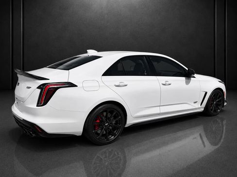 Used 2025 Cadillac CT4 V Blackwing w/ Carbon Fiber 1 Package RWD image 3