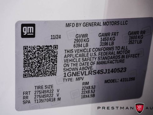 Used 2025 Chevrolet Traverse RS w/ LPO, Floor Liner Package AWD/4WD image 30