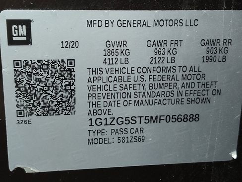 Used 2021 Chevrolet Malibu RS FWD image 33