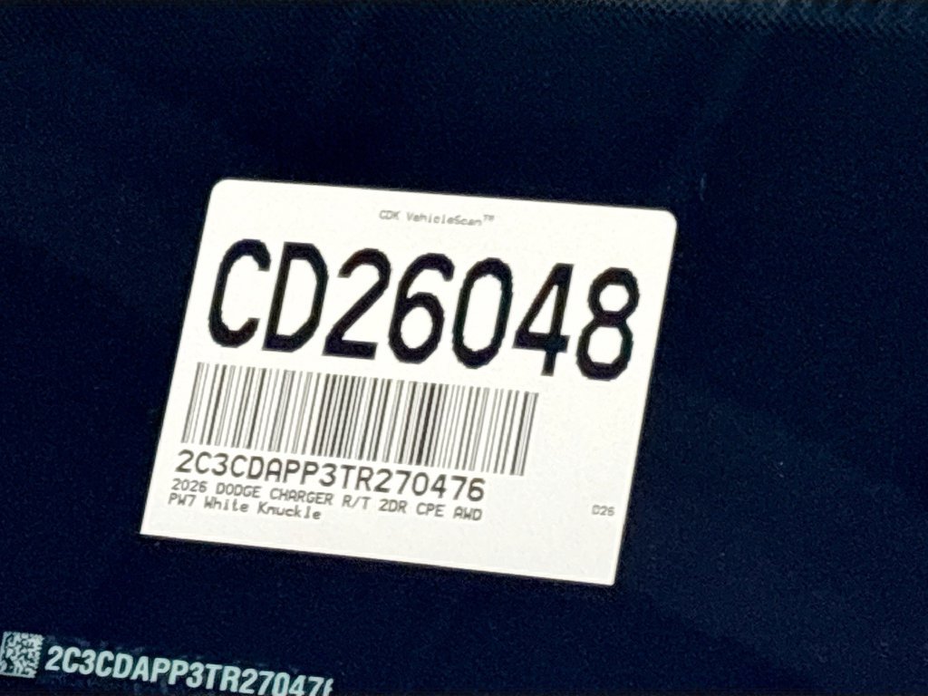 New 2026 Dodge Charger R/T w/ Blacktop Package AWD/4WD image 23