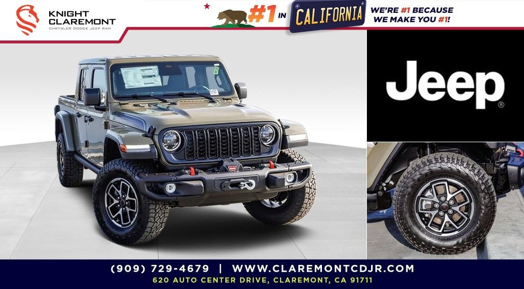 New 2026 Jeep Gladiator Rubicon AWD/4WD 360° Tour