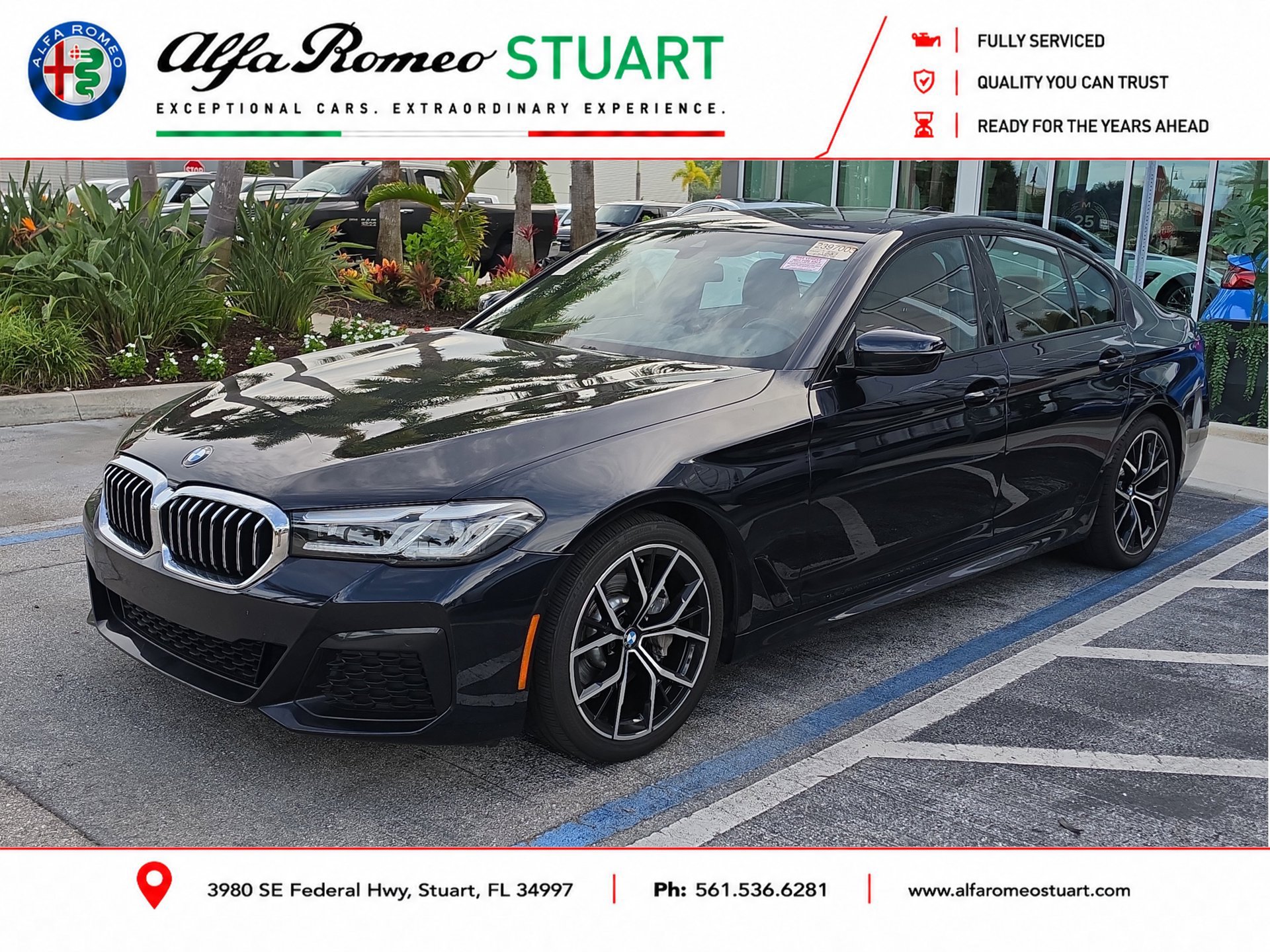 Used 2023 BMW 530i w/ M Sport Package RWD 360° Tour