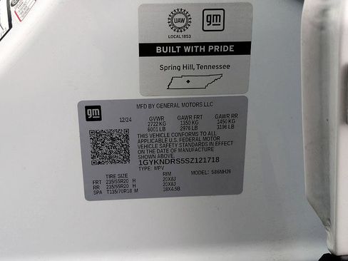 Certified 2025 Cadillac XT5 Premium Luxury image 43