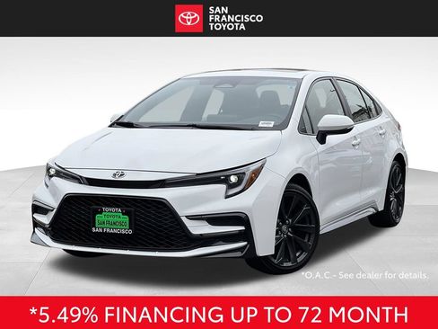 Certified 2024 Toyota Corolla SE w/ SE Package FWD image 1