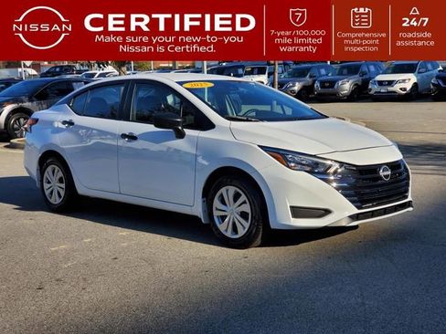 Certified 2025 Nissan Versa S w/ Trunk Package image 1