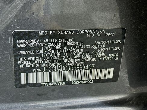 Used 2024 Subaru Crosstrek 2.0i Premium image 12