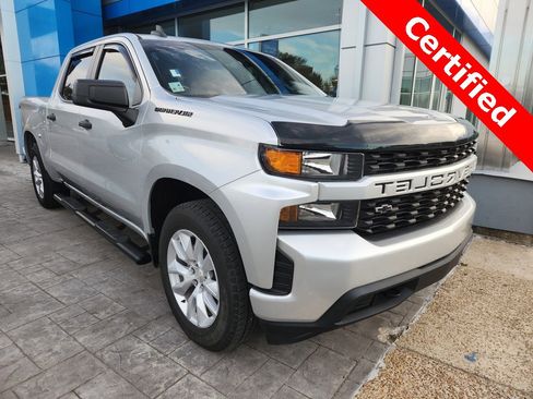 Certified 2022 Chevrolet Silverado 1500 Custom w/ LPO, Dark Essentials Package image 1