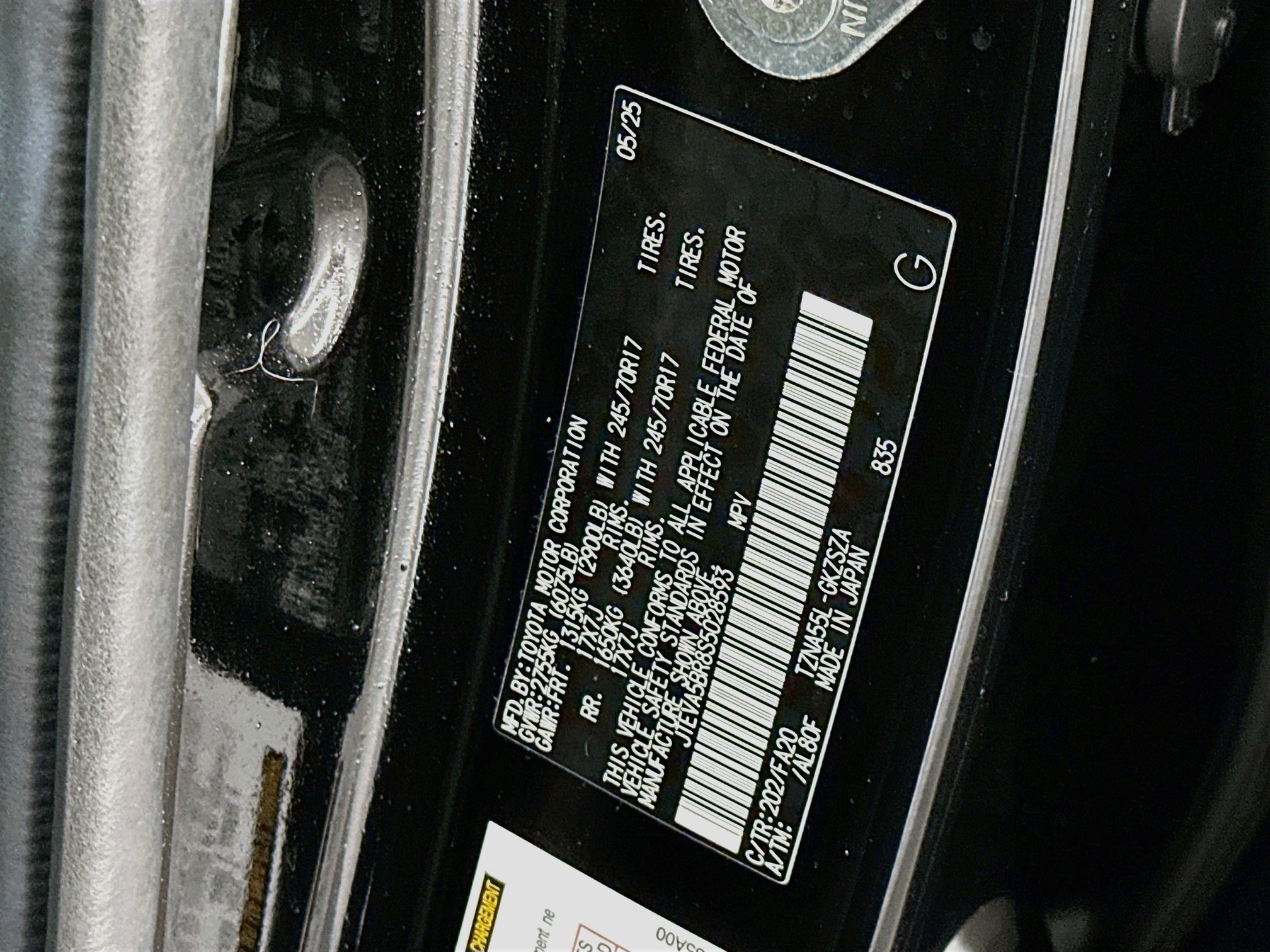 Used 2025 Toyota 4Runner SR5 AWD/4WD image 12