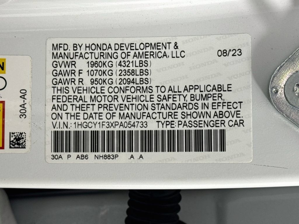 Used 2023 Honda Accord EX image 44