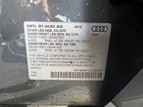 Used 2018 Audi Q5 2.0T Premium Plus w/ Premium Plus Package image 51