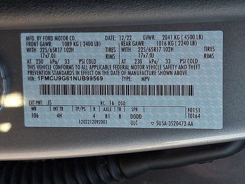 Used 2022 Ford Escape SE w/ Cold Weather Package image 26