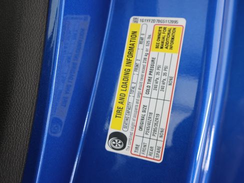 Used 2016 Chevrolet Corvette Stingray Coupe w/ 3LT Preferred Equipment Group image 49