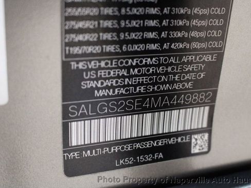 Used 2021 Land Rover Range Rover P525 Westminster Edition image 54