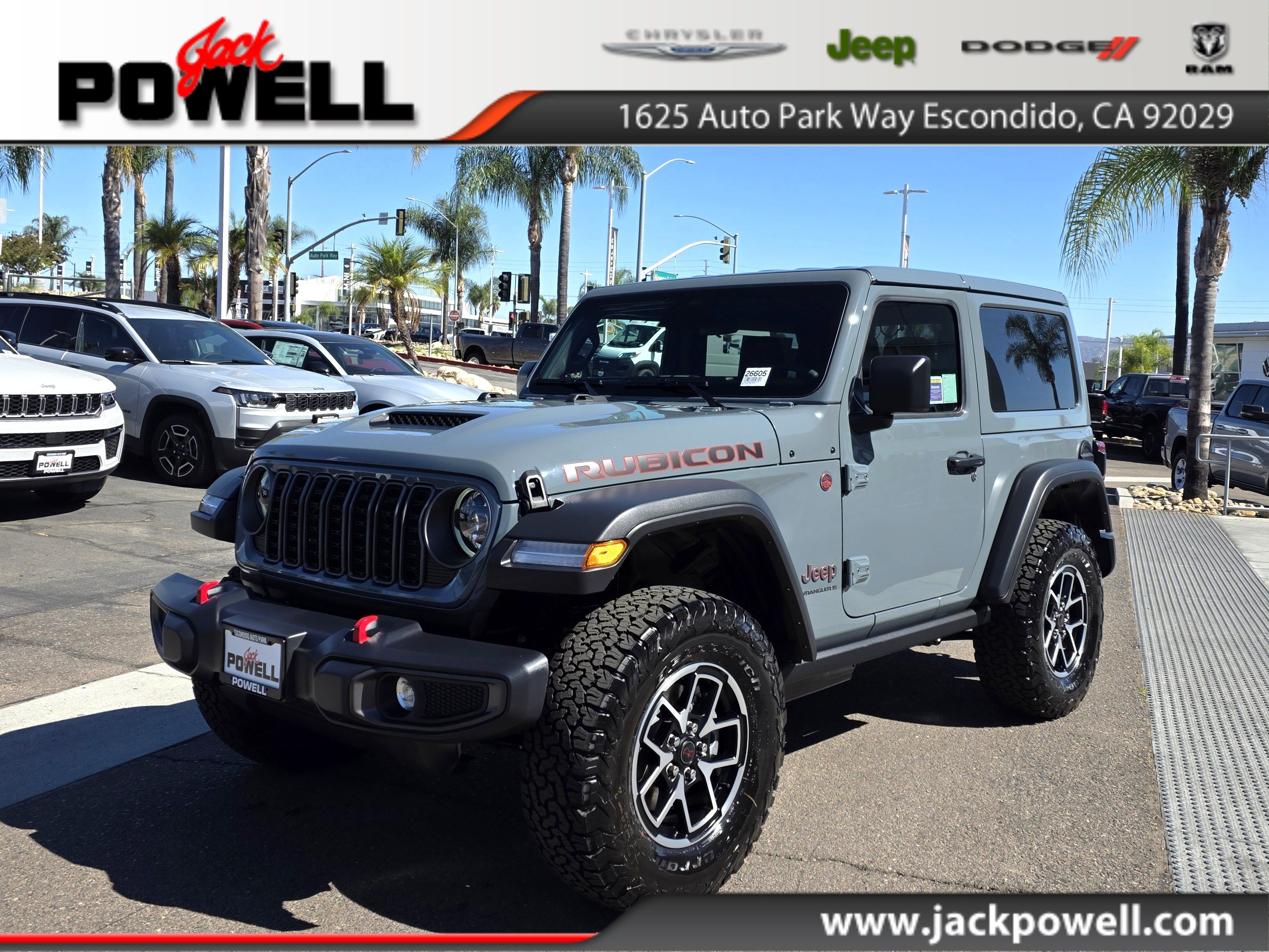 New 2026 Jeep Wrangler Rubicon AWD/4WD image 1