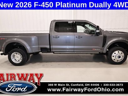 New 2026 Ford F450 Platinum w/ FX4 Off-Road Package