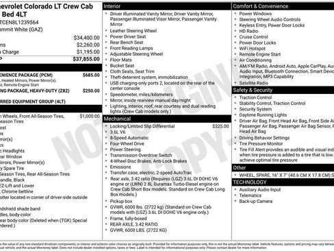 Used 2020 Chevrolet Colorado LT w/ LT Convenience Package image 6