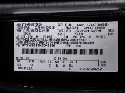 Used 2019 Ford F250 Lariat w/ Lariat Ultimate Package AWD/4WD image 65