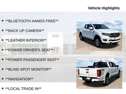 Used 2021 Ford Ranger Lariat w/ FX4 Off-Road Package AWD/4WD image 6