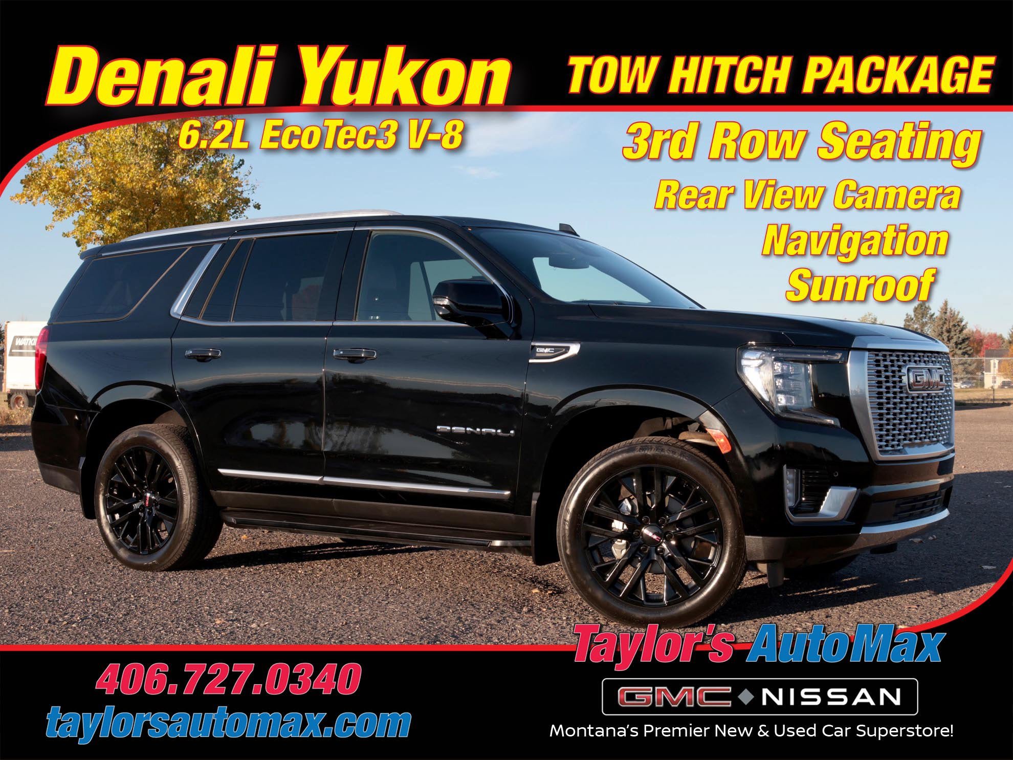 Used 2024 GMC Yukon Denali w/ Max Trailering Package AWD/4WD image 1