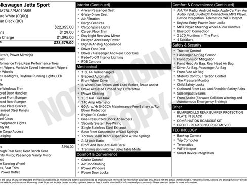 Used 2023 Volkswagen Jetta Sport image 2