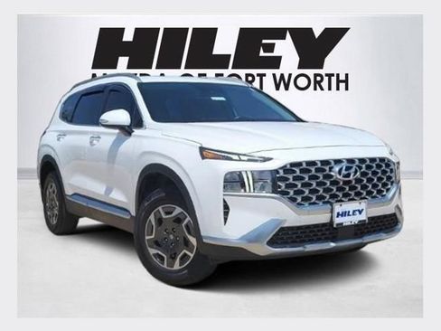 Used 2021 Hyundai Santa Fe Blue AWD/4WD image 1