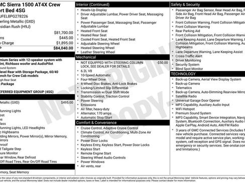 Used 2023 GMC Sierra 1500 AT4X AWD/4WD image 2