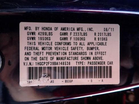 Used 2011 Honda Accord LX image 21