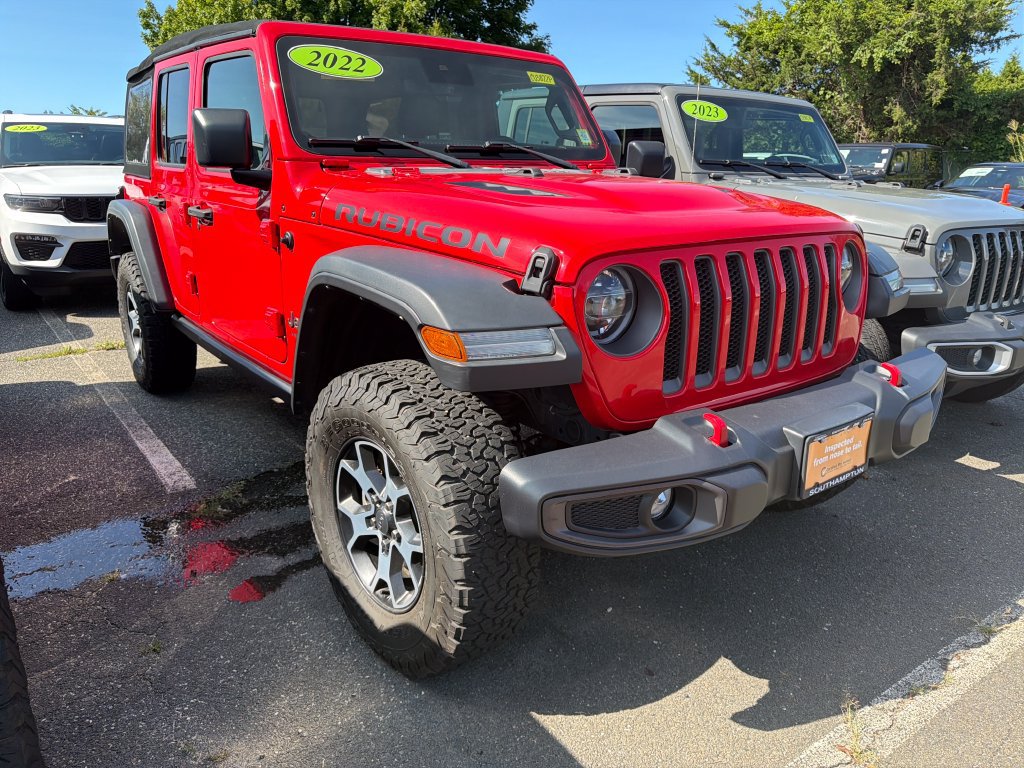 Used 2022 Jeep Wrangler Unlimited Rubicon w/ LED Lighting Group AWD/4WD image 2