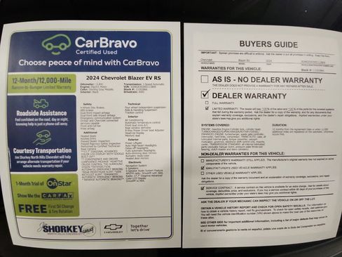Used 2024 Chevrolet Blazer EV RS AWD/4WD image 32