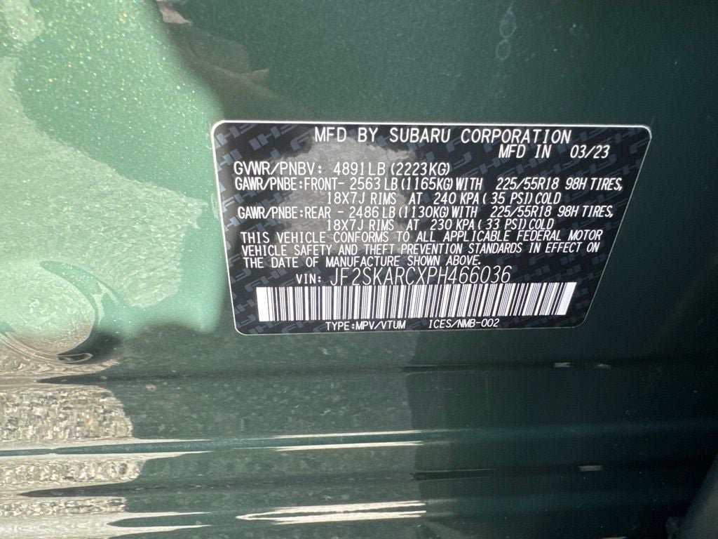 Used 2023 Subaru Forester Touring AWD/4WD image 10