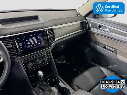 Used 2022 Volkswagen Atlas SE w/ Black Wheel Package AWD/4WD image 22