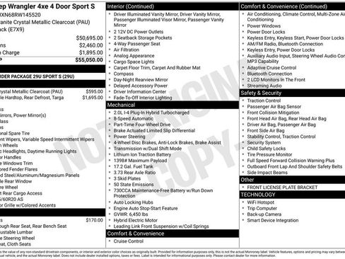 Used 2024 Jeep Wrangler Unlimited AWD/4WD image 28