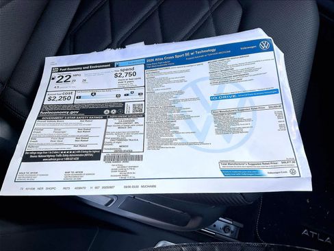 New 2026 Volkswagen Atlas Cross Sport SE image 18