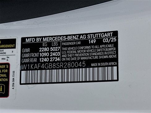 Certified 2025 Mercedes-Benz C 300 C 300 image 32