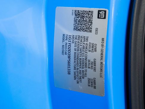 Used 2023 Chevrolet Corvette Z06 image 55