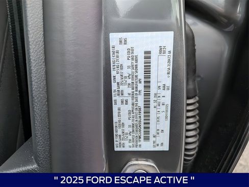 New 2025 Ford Escape Active w/ Tech Pack #1 image 35