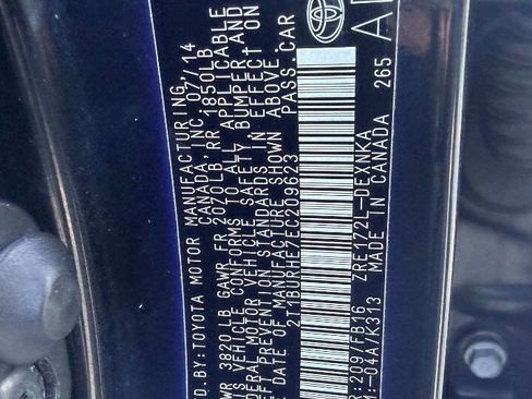 Used 2014 Toyota Corolla LE FWD image 12