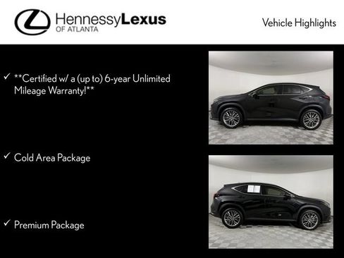 Certified 2025 Lexus NX 350 AWD w/ Accessory Package (2T) image 12