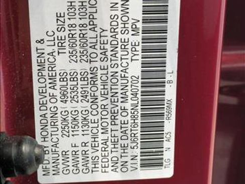 Used 2022 Honda CR-V EX-L image 28