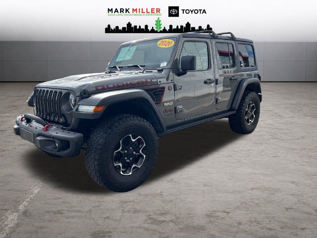 Used 2020 Jeep Wrangler Unlimited Rubicon w/ Quick Order Package 28Y Recon AWD/4WD 360° Tour