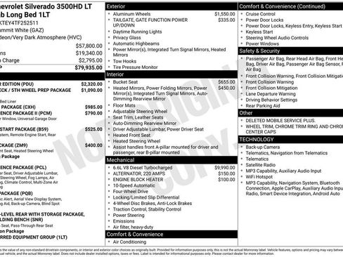 New 2026 Chevrolet Silverado 3500 LT w/ All Star Edition AWD/4WD image 41