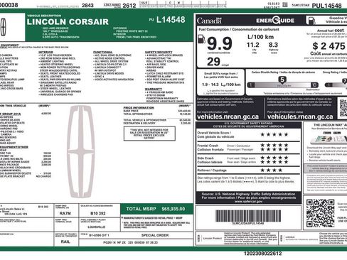Used 2023 Lincoln Corsair Reserve w/ Equipment Group 201A AWD/4WD image 22