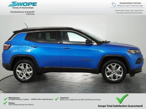 Certified 2022 Jeep Compass Limited AWD/4WD image 2
