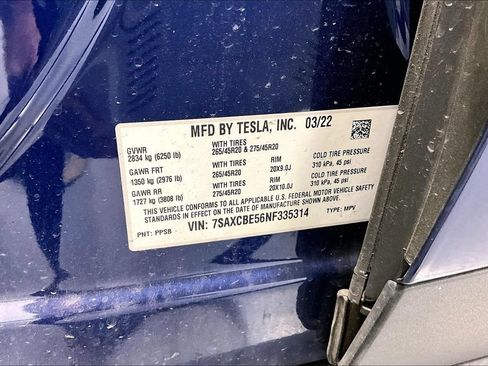 Used 2022 Tesla Model X AWD/4WD image 39