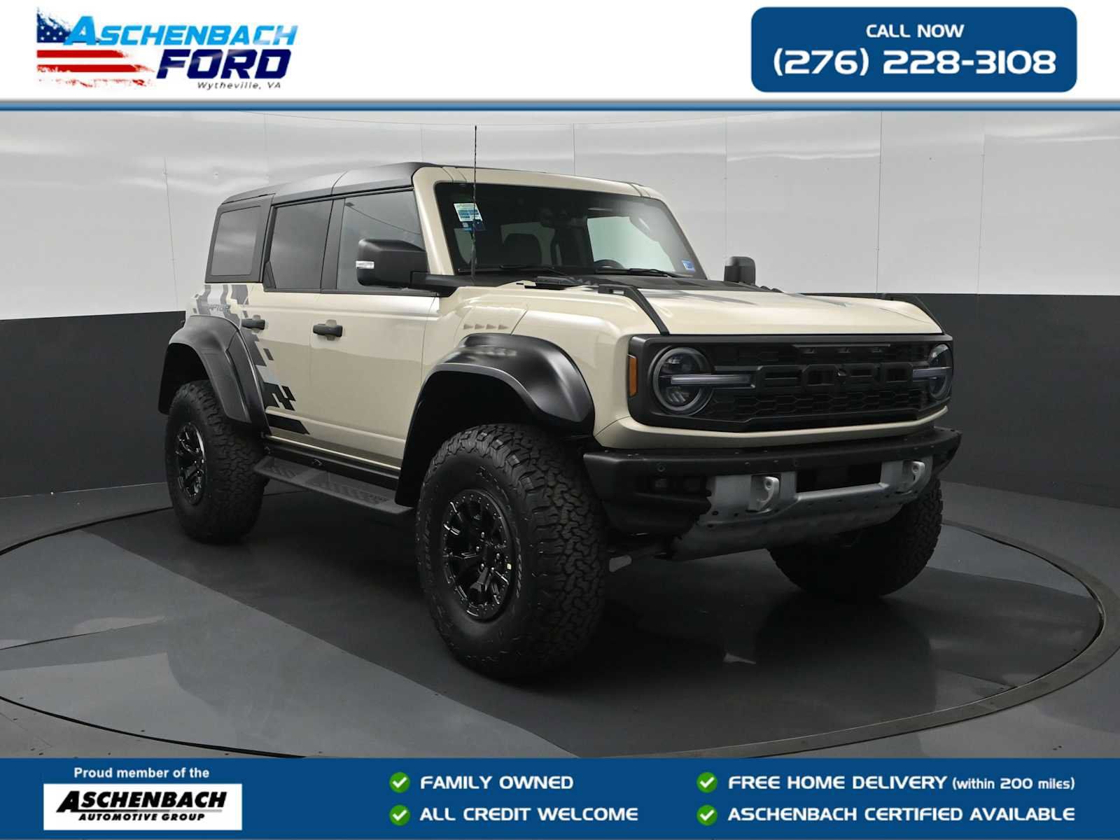 New 2026 Ford Bronco Raptor AWD/4WD image 1