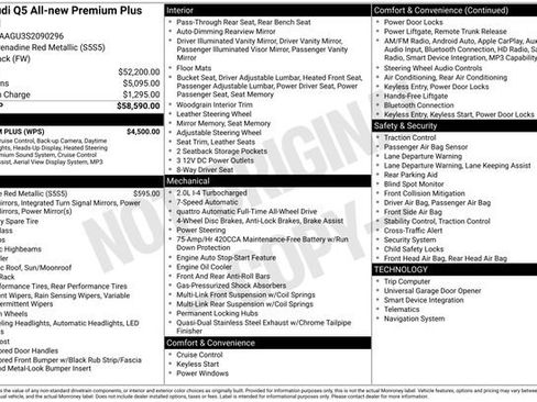 Certified 2025 Audi Q5 Premium w/ Premium Plus AWD/4WD image 2