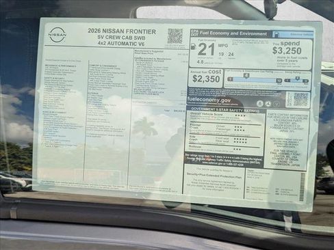 New 2026 Nissan Frontier SV image 16